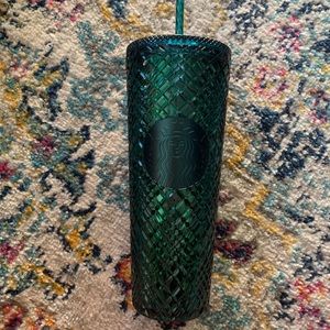 Starbucks jeweled Christmas 2021 tumbler